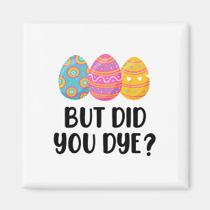 Lustige Ostereier-Färbung Magnet