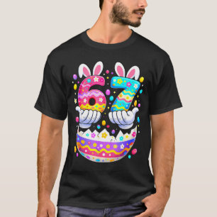 Lustige Ostereier Sechs Sieben 67 Hase 67 Meme Jun T-Shirt