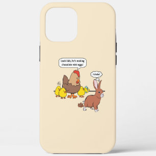 Lustige Osterhase Schokoladeneier iPhone 12 Pro Max Hülle