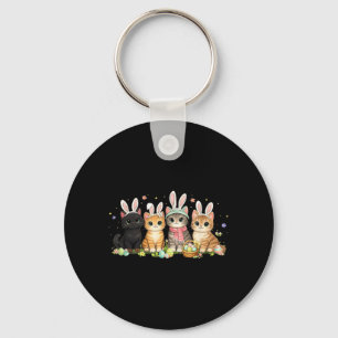 Lustige Ostern Katzen Ohren Hase Eier Frühling Fra Schlüsselanhänger