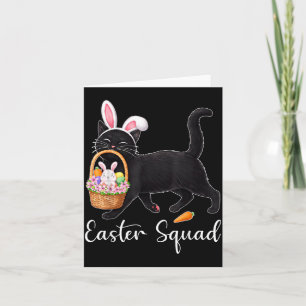Lustige Ostern Katzen Ohren Hase Eier Frühling für Karte