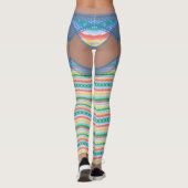 Lustige Ostern-Leggings-Ostern-Kostüm Legging Leggings (Rückseite)