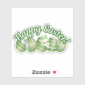 Lustige Ostern-Vinyl-Aufkleber Aufkleber (Blatt)