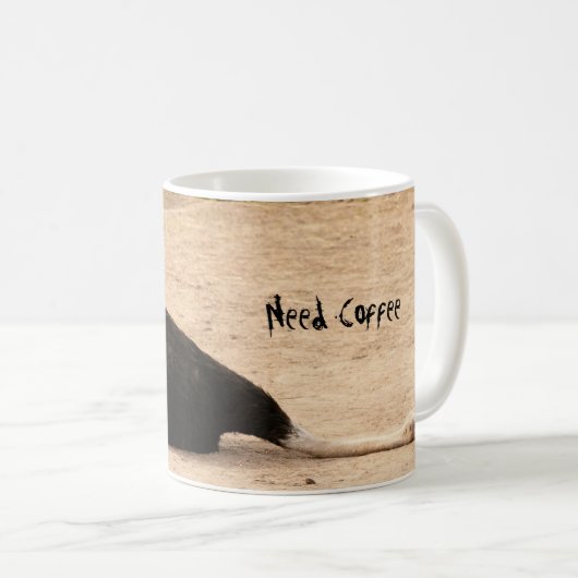 Lustige Ostrich-Tasse Kaffeetasse (VorderseiteRechts)
