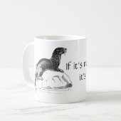 Lustige Otter-Tasse Kaffeetasse (Vorderseite Links)
