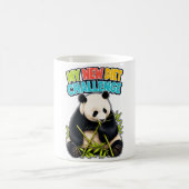 Lustige Panda-Diät-Challenge-Kaffeetasse Kaffeetasse (Mittel)