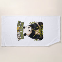 Lustige Panda-Diät-Challenge