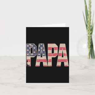 Lustige Papa-Kunst für Opa von Enkelkindern zum Va Karte