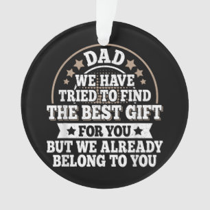 Lustige Papa-Sprüche Grafik Vintage Papa Vater Ornament