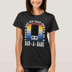 Lustige Papa-Witze in Papa-a-Base Vintage für den  T-Shirt