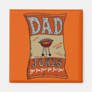 Lustige Papa-Witze Vatertag-Grillen-Zitat-T-Shirt Magnet
