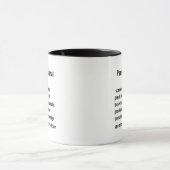lustige Paraprofessio Definition Geschenke für Män Tasse (Zentrum)