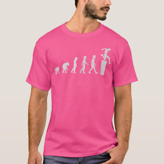 Lustige Parkour-Evolution Parkour-Geschenke T-Shirt