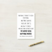 Lustige Parkpost-itanmerkungen Post-it Klebezettel (Auf Schreibtisch)