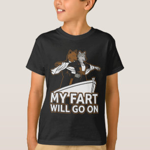 Lustige Parodie Wird Alpha Humor Wolf Titanic Gehe T-Shirt