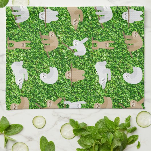 lustige Parolen Handtuch (Gefaltet)