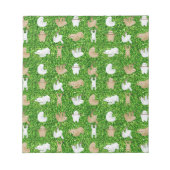 lustige Parolen Notizblock (Vorderseite)