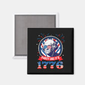 Lustige Party Als Ob Es 1776 4. Juli George War Magnet (Vorderseite/Rückseite)