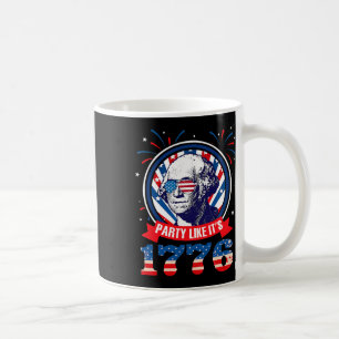 Lustige Party Als Wäre Es 1776 4. Juli George War Kaffeetasse
