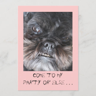 Lustige Party Einladung