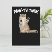 lustige Party Einladungen (Stehend Vorderseite)