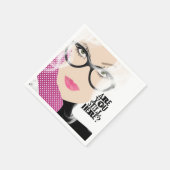 Lustige PartyWare - LaRue's Papiertücher Serviette (Ecke)