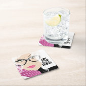 Lustige PartyWare - LaRue's Pappteller Rechteckiger Pappuntersetzer (Vor Ort)