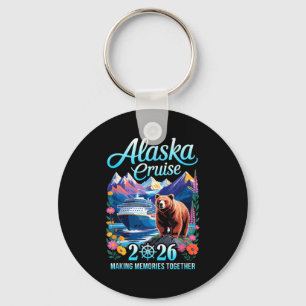 Lustige passende Familienfreunde und Gruppe Alaska Schlüsselanhänger