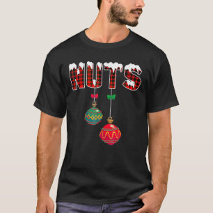 Lustige passende Kastanien Weihnachten T-Shirt