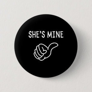 Lustige passende romantische Liebes-Valentinstag-H Button