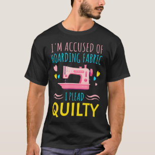 Lustige Patchwork-Quilt-Näh-Handwerk-Pun-Frauen T-Shirt