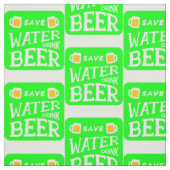 lustige Patricks rettete Wasser trinken Bier Stoff (Muster)