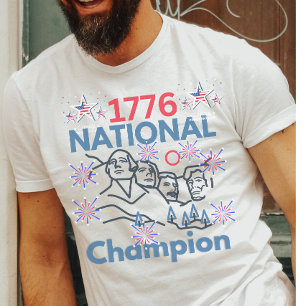 Lustige patriotische 4. Juli-Meisterschaften 1776 T-Shirt
