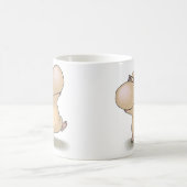 lustige pausbäckchen Hamster Kaffeetasse (Mittel)