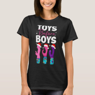 Lustige peinliche Spielzeuge vor Jungs Lustiger Er T-Shirt