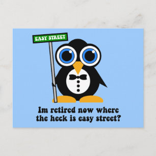 lustige Pension Postkarte