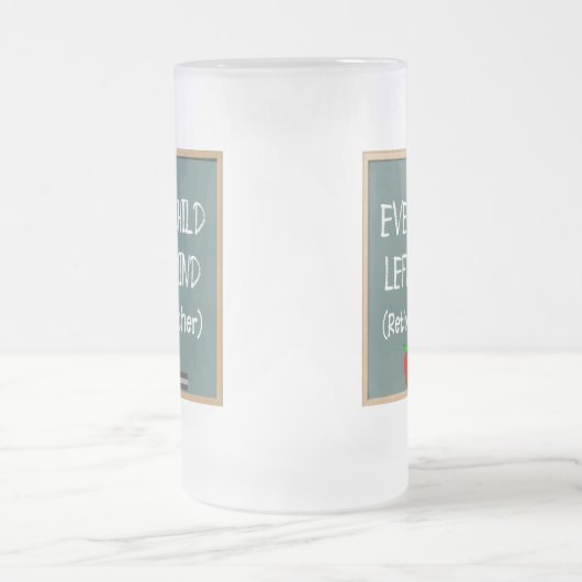 Lustige pensionierte Lehrer-mattierte Tasse (Mittel)