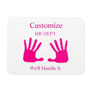 Lustige Personalabteilung Humor Thunder_Cove Magnet