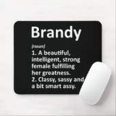 Lustige personalisierte Definition von Herren-Bran Mousepad (Mit Mouse)