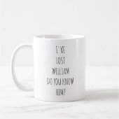 Lustige Personalisierte Kaffeetasse (Links)