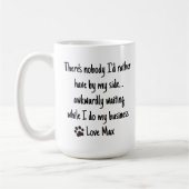 Lustige personalisierte Kaffeetasse – Benutzerdefi (Links)