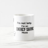 Lustige personalisierte Katzen-Kaffeetasse Kaffeetasse (Mittel)