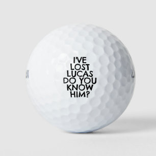 Lustige Personalisierte Verlorene Golfball