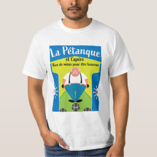lustige Pétanque-Geschenke T - Shirt