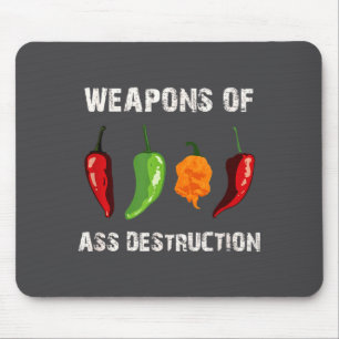Lustige Pfeffer Chili Kopf Scy Heiße Lebensmittel  Mousepad