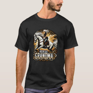 Lustige Pferd Oma Definition Pferdereiten Pferd T-Shirt