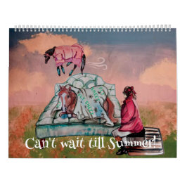 lustige Pferdeabbildungen aus meinen Geschichten Kalender