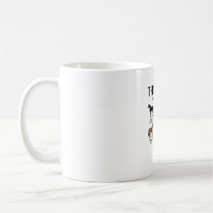 Lustige Pferdeliebhaber-Dinge, die ich tue, Vintag Kaffeetasse