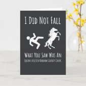 Lustige Pferdereit Karten Reitsport Tier Reiter (Gelbe Blume)