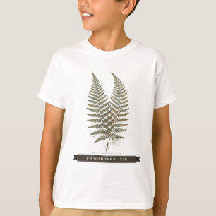 Lustige Pflanze für Kinder "Ich bin mit den Pflanz T-Shirt
